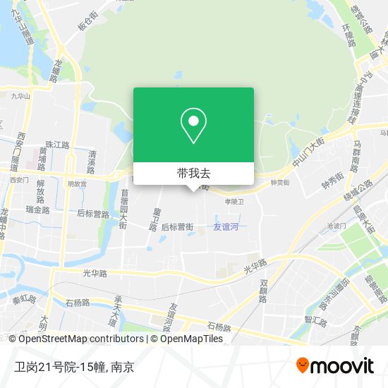 卫岗21号院-15幢地图