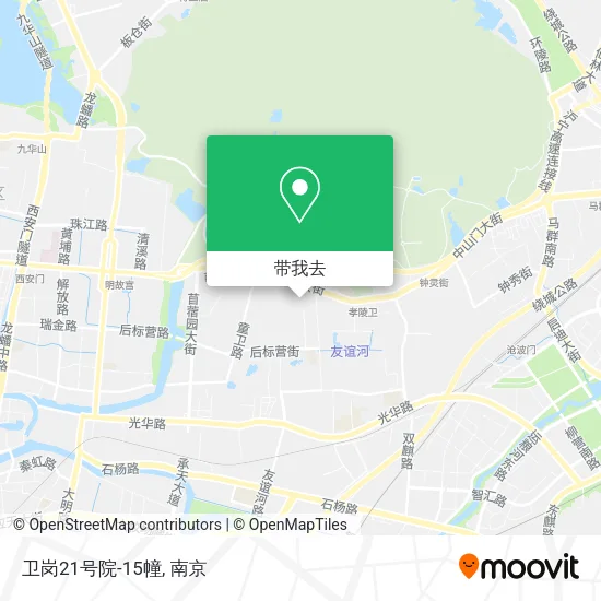 卫岗21号院-15幢地图
