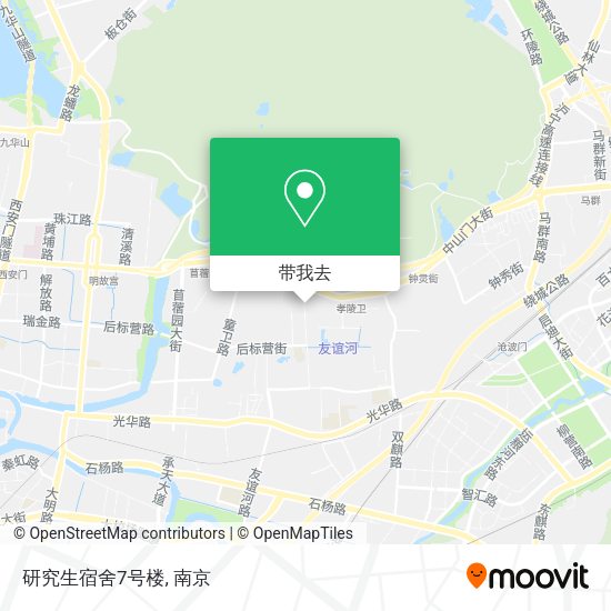 研究生宿舍7号楼地图