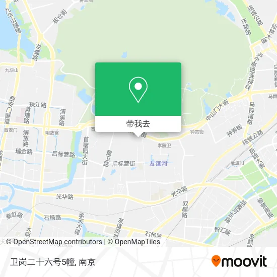 卫岗二十六号5幢地图