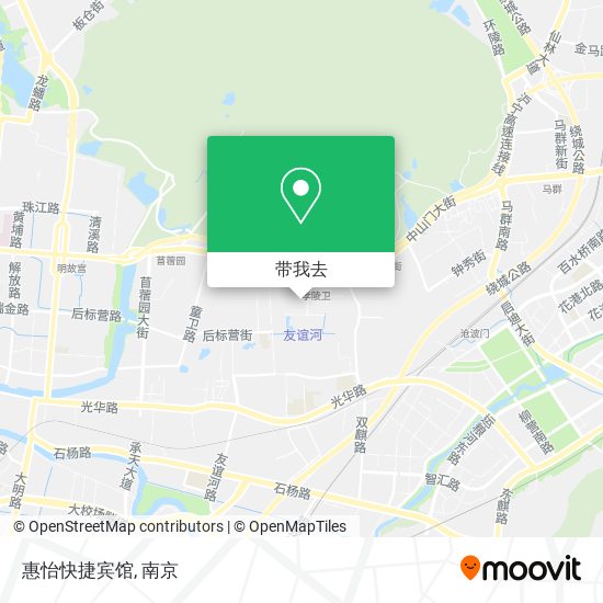 惠怡快捷宾馆地图