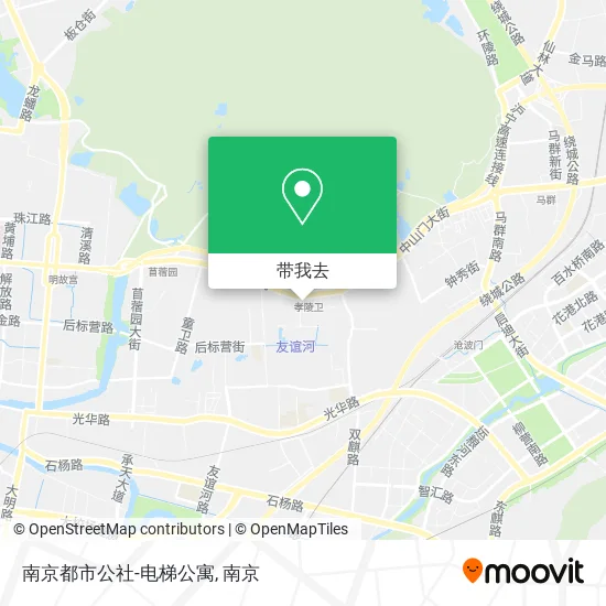 南京都市公社-电梯公寓地图