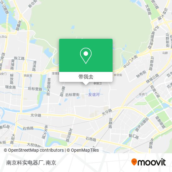 南京科实电器厂地图