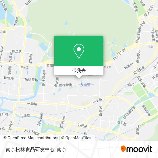 南京松林食品研发中心地图