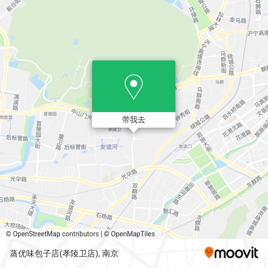 蒸优味包子店(孝陵卫店)地图