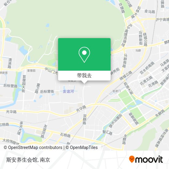 斯安养生会馆地图