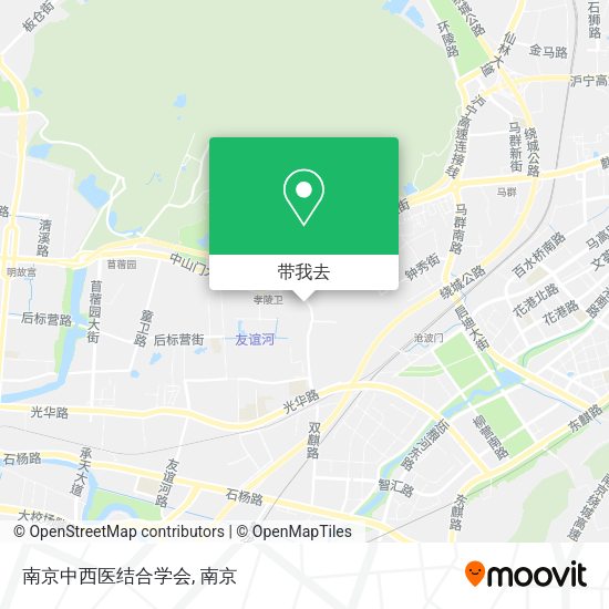 南京中西医结合学会地图