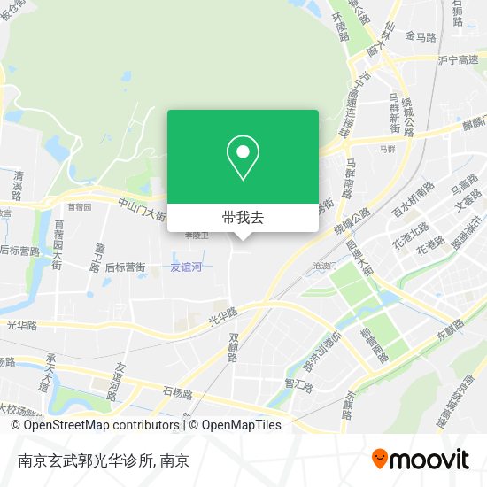 南京玄武郭光华诊所地图