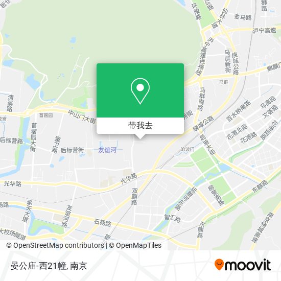晏公庙-西21幢地图