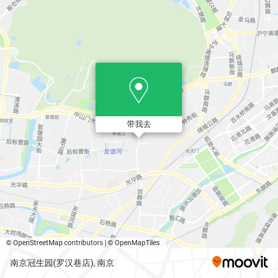 南京冠生园(罗汉巷店)地图