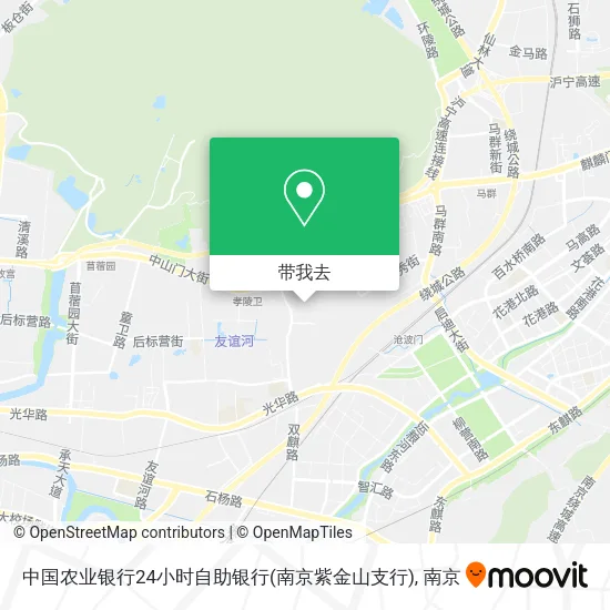 中国农业银行24小时自助银行(南京紫金山支行)地图