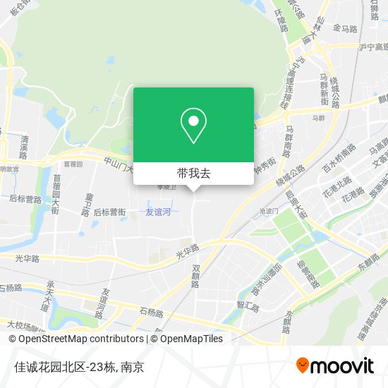 佳诚花园北区-23栋地图