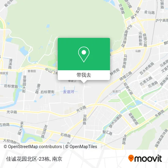 佳诚花园北区-23栋地图