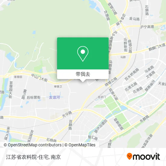 江苏省农科院-住宅地图