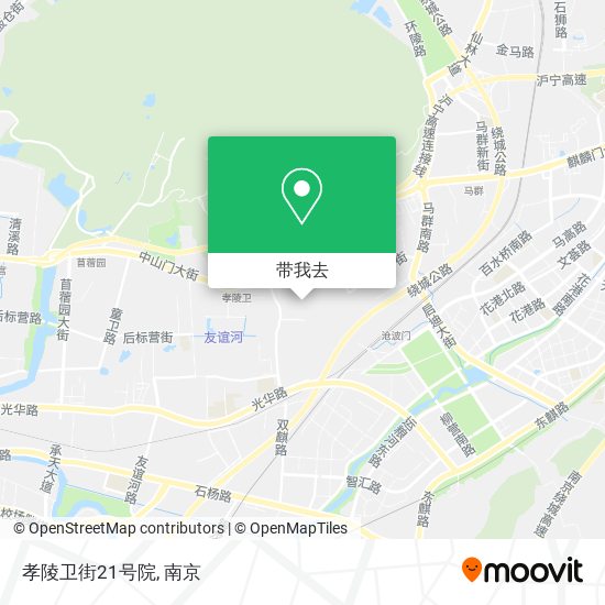 孝陵卫街21号院地图