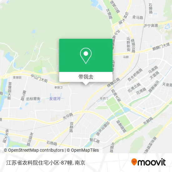 江苏省农科院住宅小区-87幢地图