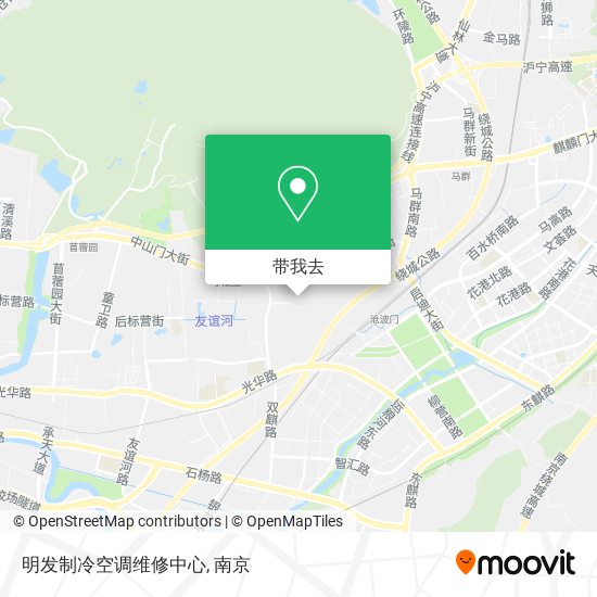 明发制冷空调维修中心地图