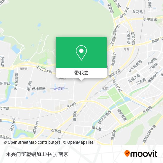 永兴门窗塑铝加工中心地图