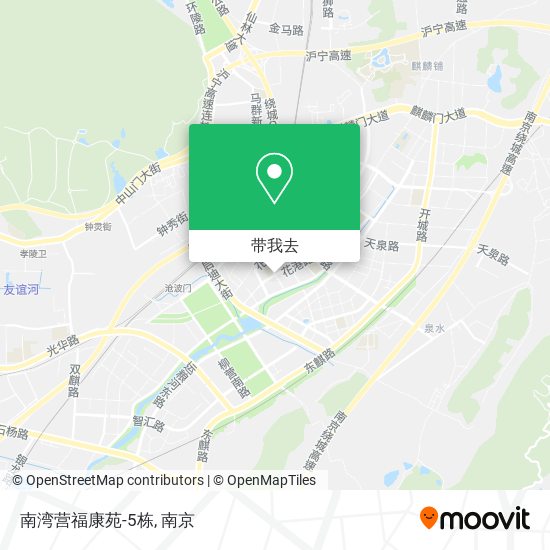 南湾营福康苑-5栋地图