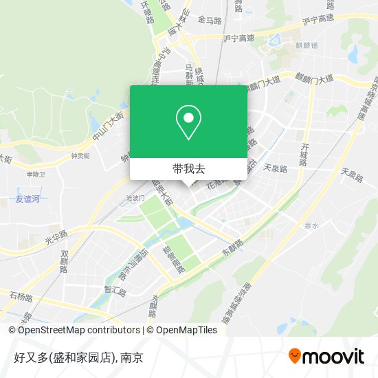 好又多(盛和家园店)地图
