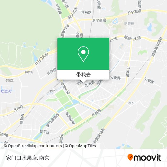 家门口水果店地图