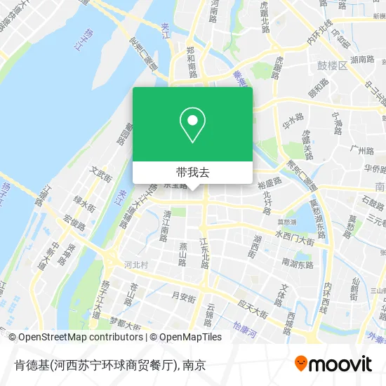 肯德基(河西苏宁环球商贸餐厅)地图