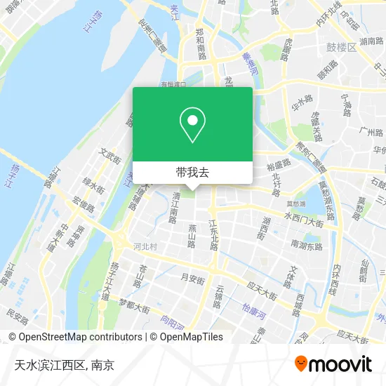 天水滨江西区地图