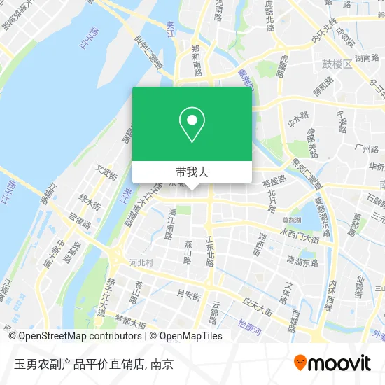 玉勇农副产品平价直销店地图