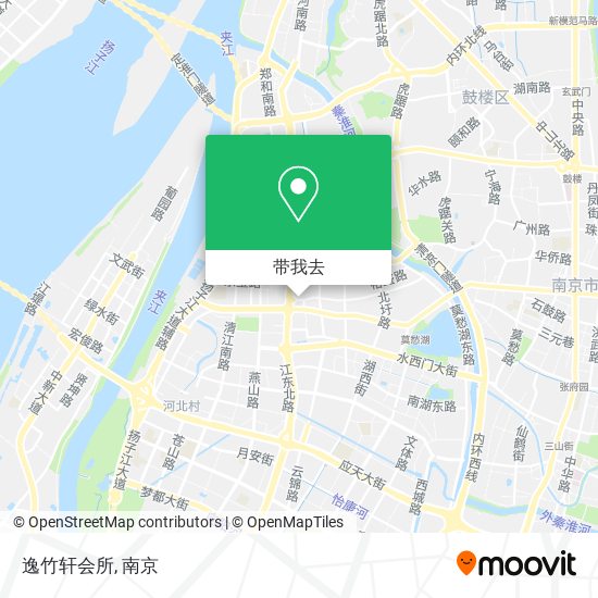 逸竹轩会所地图