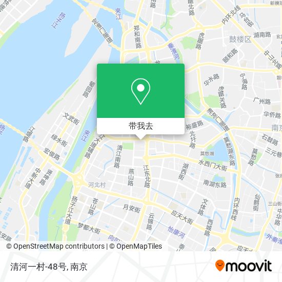 清河一村-48号地图