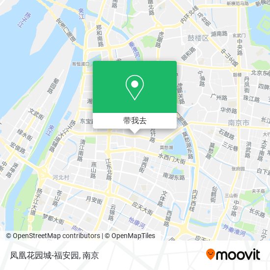凤凰花园城-福安园地图