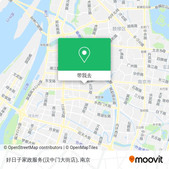 好日子家政服务(汉中门大街店)地图