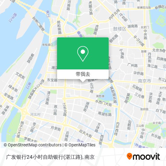 广发银行24小时自助银行(湛江路)地图