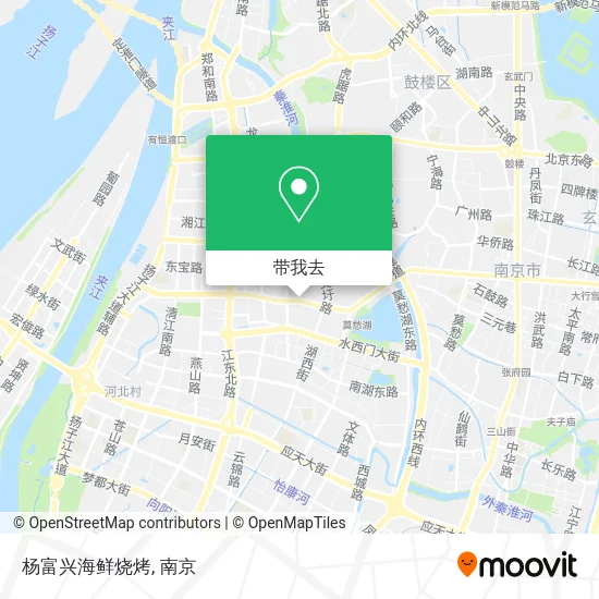 杨富兴海鲜烧烤地图