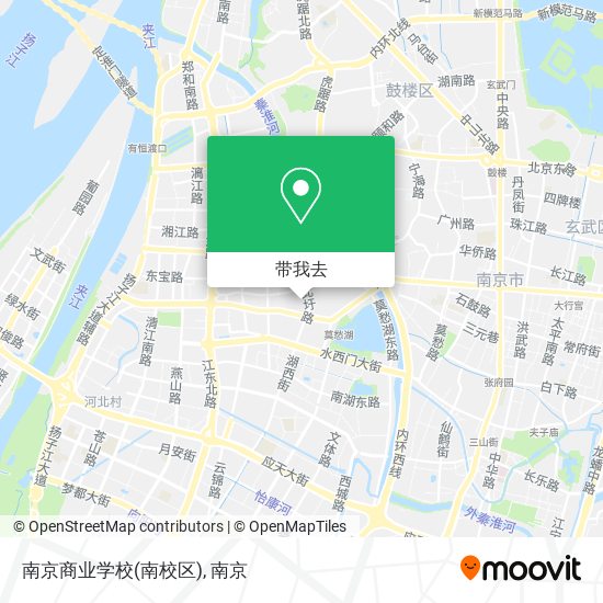 南京商业学校(南校区)地图