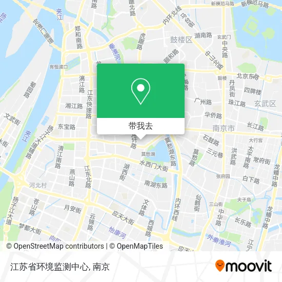 江苏省环境监测中心地图