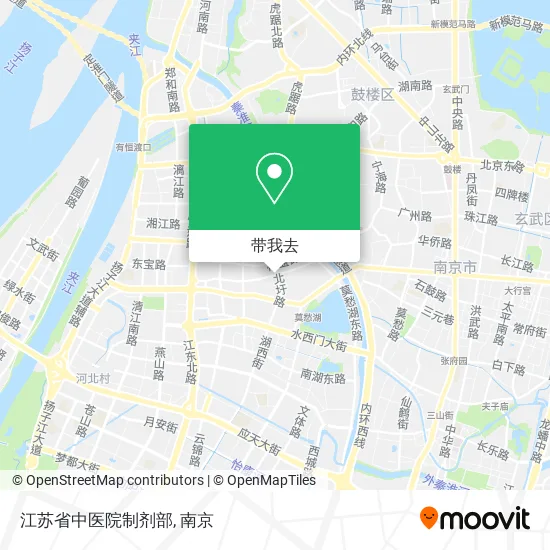 江苏省中医院制剂部地图