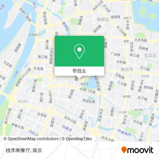 桃李阁餐厅地图