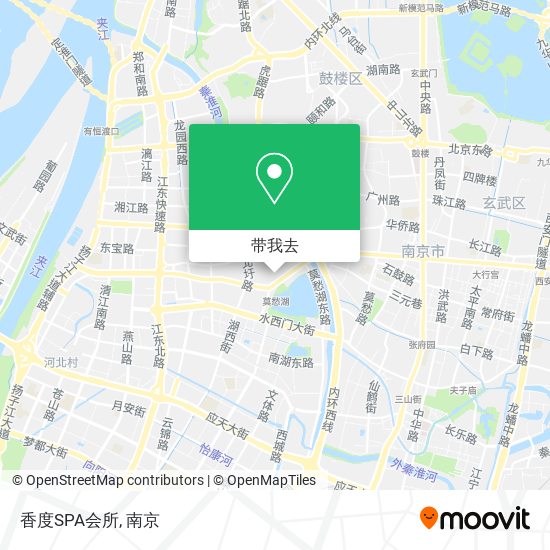 香度SPA会所地图