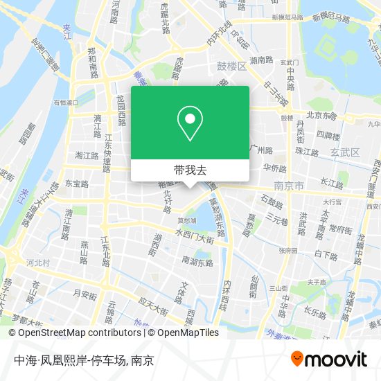 中海·凤凰熙岸-停车场地图