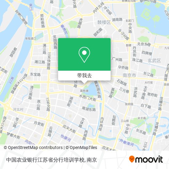 中国农业银行江苏省分行培训学校地图