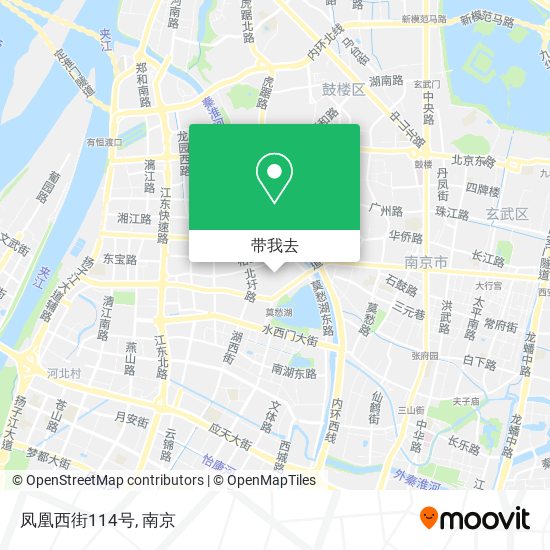 凤凰西街114号地图