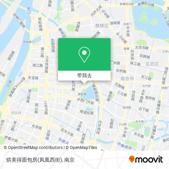 烘美得面包房(凤凰西街)地图