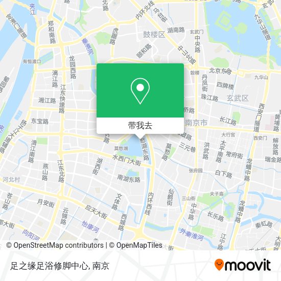 足之缘足浴修脚中心地图