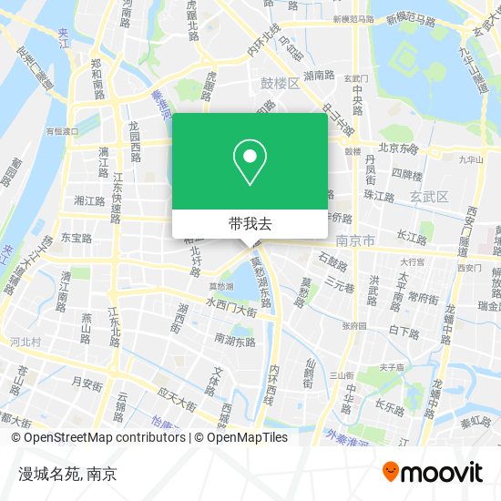 漫城名苑地图