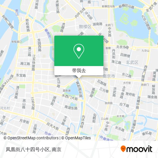 凤凰街八十四号小区地图