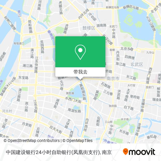 中国建设银行24小时自助银行(凤凰街支行)地图