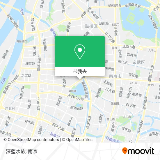 深蓝水族地图