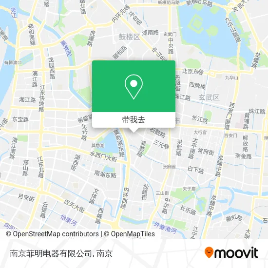 南京菲明电器有限公司地图