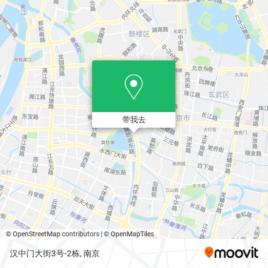 汉中门大街3号-2栋地图